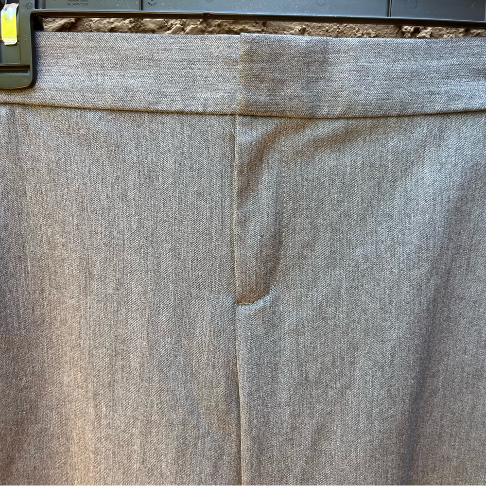 2/$20 Banana Republic Gray and Black Dress Pants with Tuxedo Stripe - Picture 4 of 5